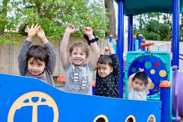 Apples & Honey Preschool outdoor playground