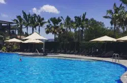 The pool at Crowne Plaza Hunter Valley