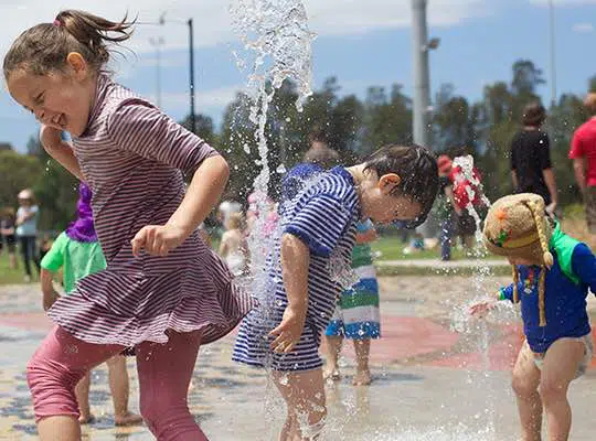 Steel Park Water Playground, Marrickville South