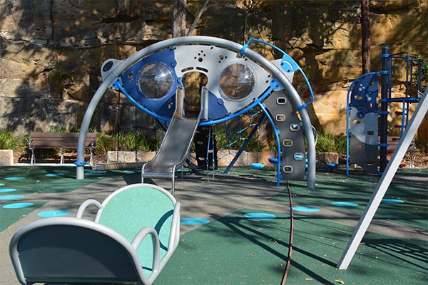 Playground slide North Sydney