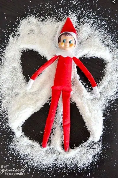 Elf on the shelf snowstorm