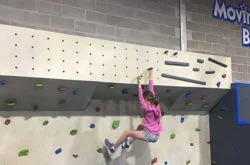 Kids conquer new Ninja Warrior course at Moving Bodies!