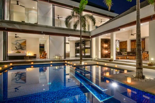 Luxury villa in Bali's trendy Canggu area 