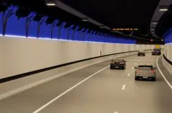 First drive through the NorthConnex Tunnel!