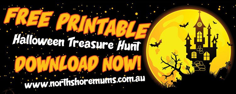 Free Printable Halloween Treasure Hunt