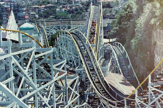 Luna Park Big Dipper 1970s