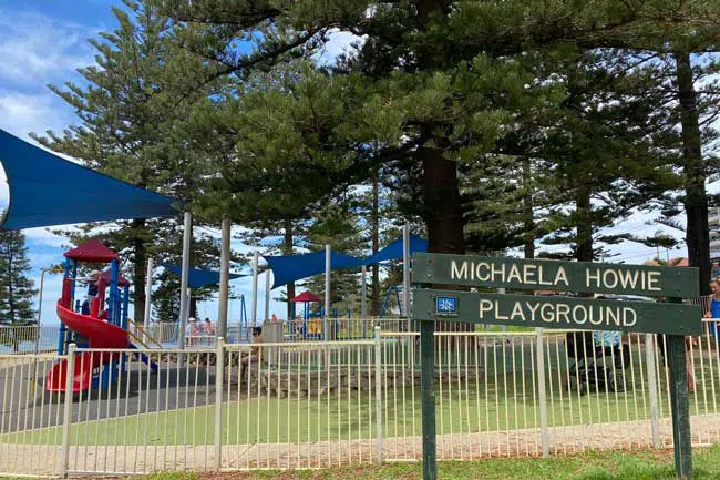 Michaela Howie Playground, Dee Why Beach