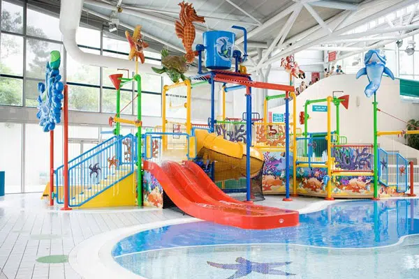 Water playground at Sydney Olympic Park Aquatic Centre