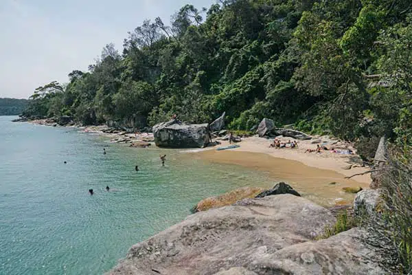 harbour beaches and swimming enclosures