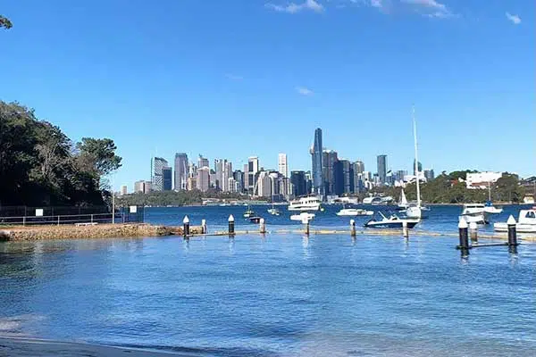 harbour beaches and swimming enclosures