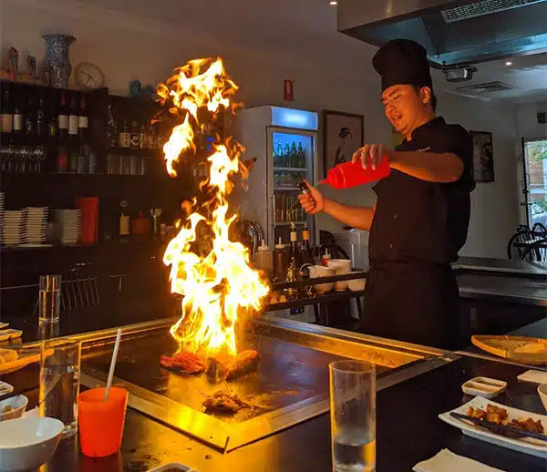 Teppanyaki Restaurants on the North Shore Sydney