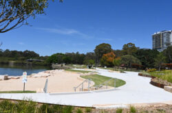 A new beach & rock pools at McIlwaine Park, Rhodes!