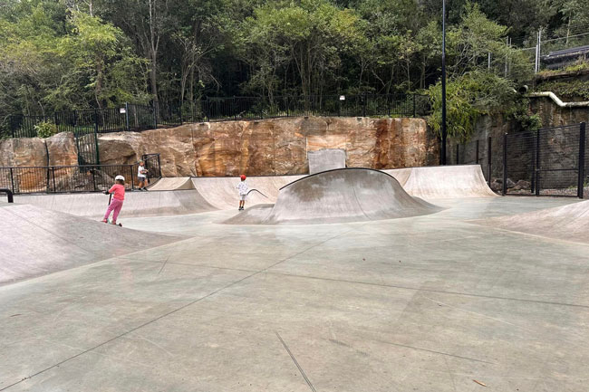 Blackman Skatepark, Lane Cove