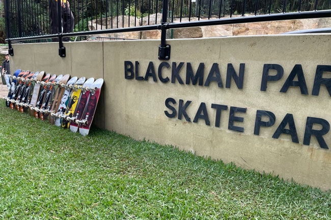 Blackman Skatepark, Lane Cove
