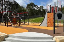 New waterplay and ninja warrior course unveiled at Brickpit Park!