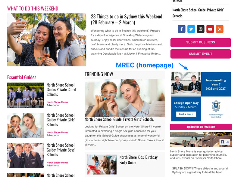 MREC - homepage