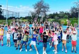Enrol the kids in a tennis camp. Image: Evolve Tennis