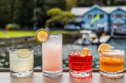 Enjoy cocktails by Sydney Harbour at Foys Kirribilli