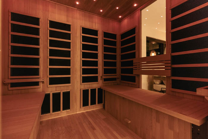 Infrared Sauna at Escape Bathhouse