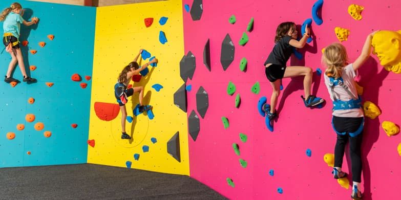 Climb high! North Shore indoor rock climbing centres