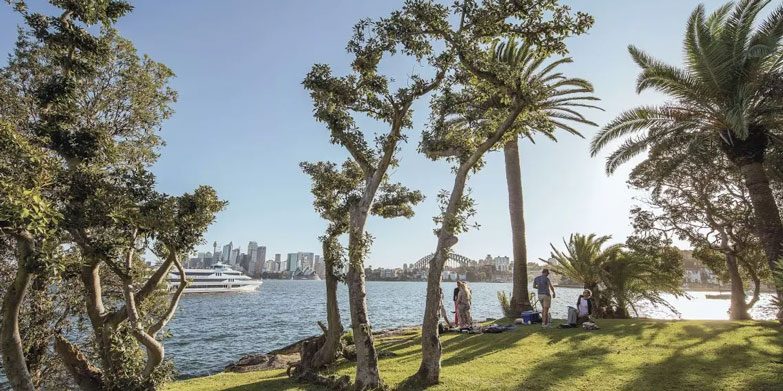 Cremorne Point is a spectacular spot for a picnic