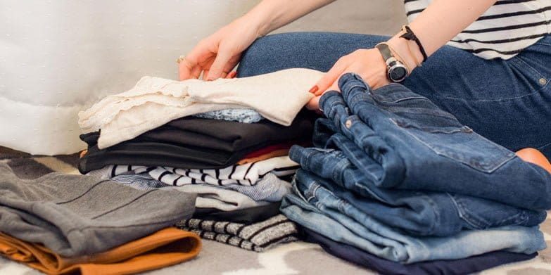 Decluttering your clothes