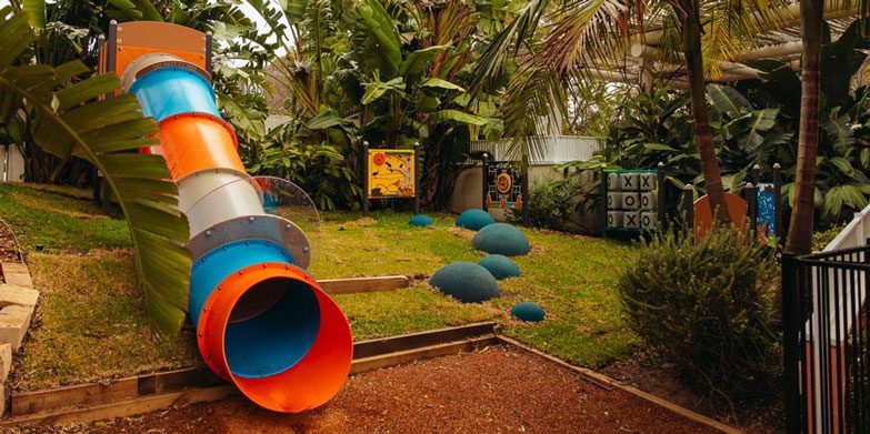 New playground at The Mona